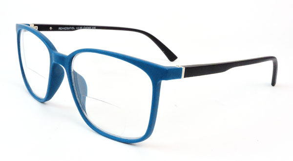 Bifocal Readers with Spring Temple Matte Finish Reading Glasses