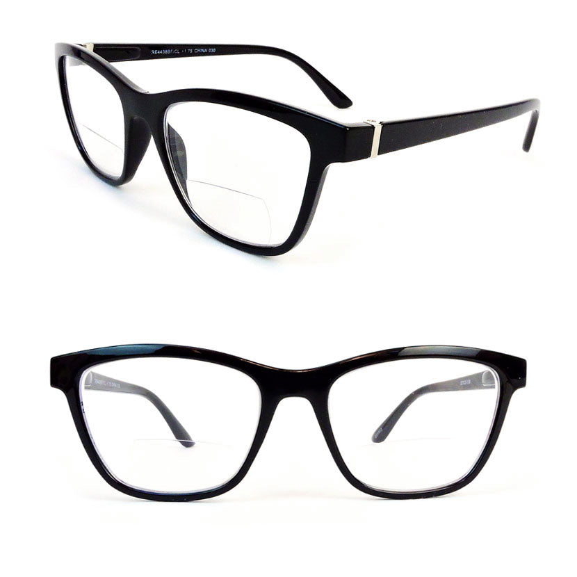 Bifocal Readers with Spring Temple Matte Finish Colorful Reading Glasses