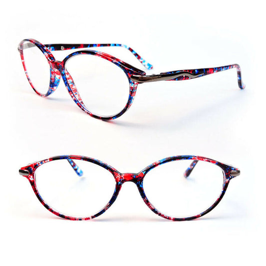 Cat Eye Colorful Tortoise Hipster Women's Reading Glasses