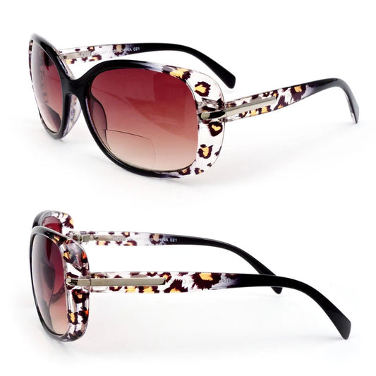 Bifocal Oversized Sun Readers Women's Reading Sunglasses