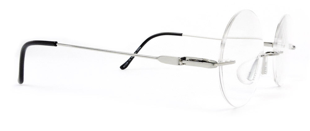 Lennon Style Small Size Rimless Round Reading Glasses Readers