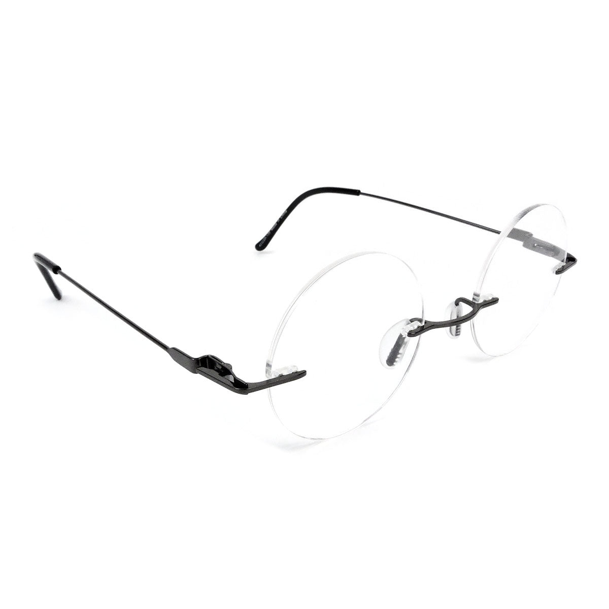 Lennon Style Rimless Round Reading Glasses Iconic Readers