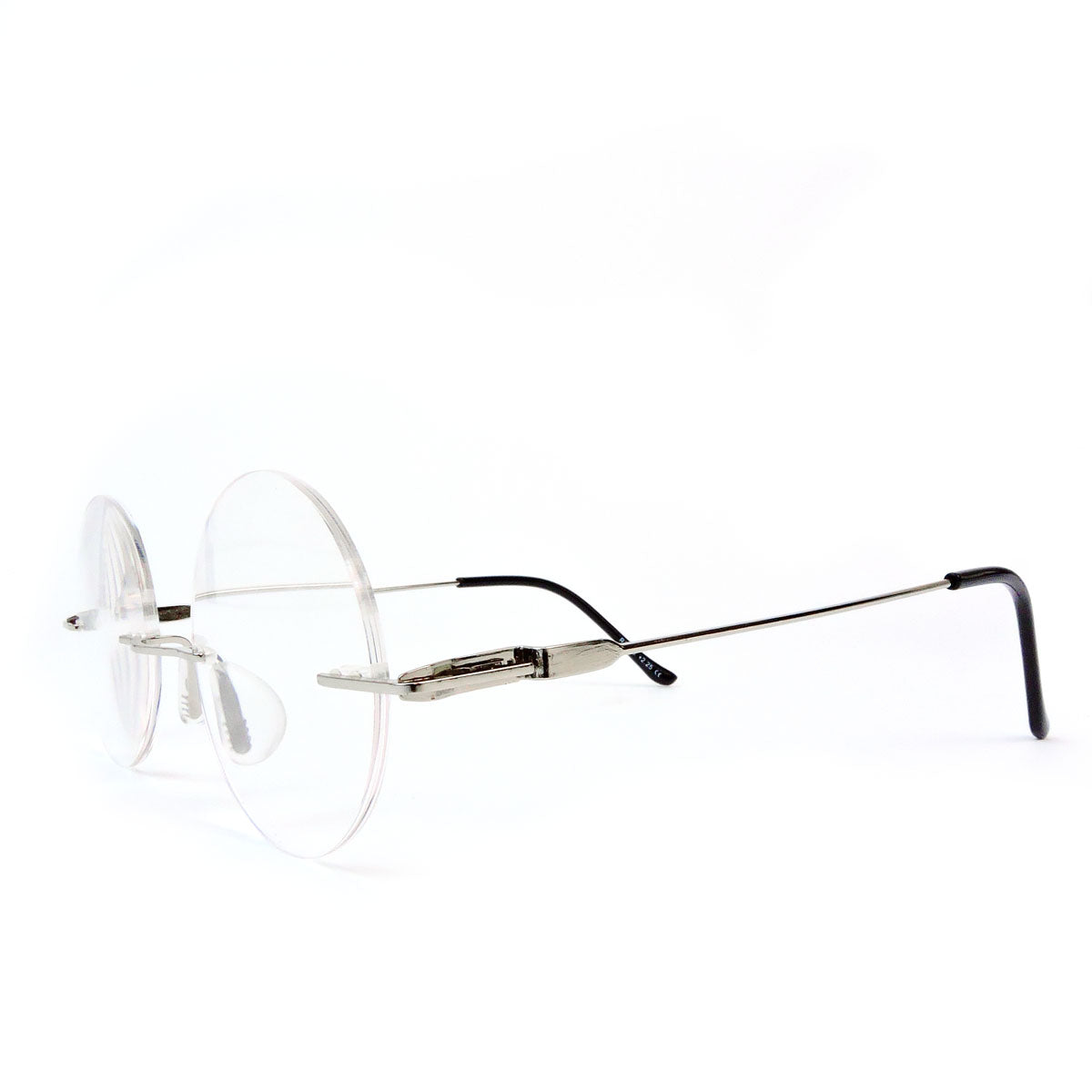 Lennon Style Small Size Rimless Round Reading Glasses Readers