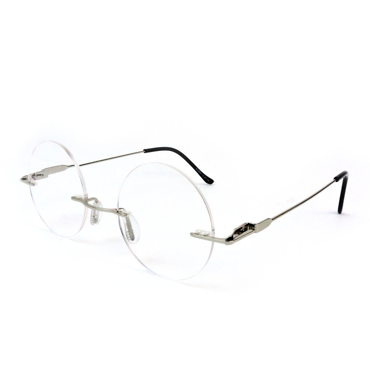 Lennon Style Small Size Rimless Round Reading Glasses Readers