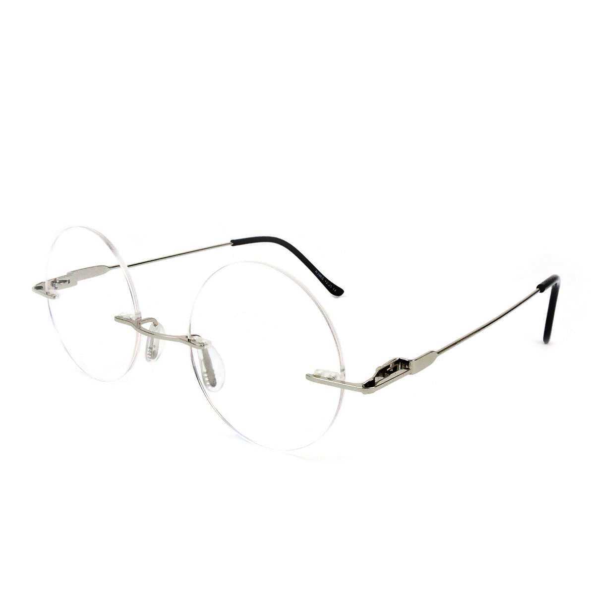 Lennon Style Rimless Round Reading Glasses Iconic Readers
