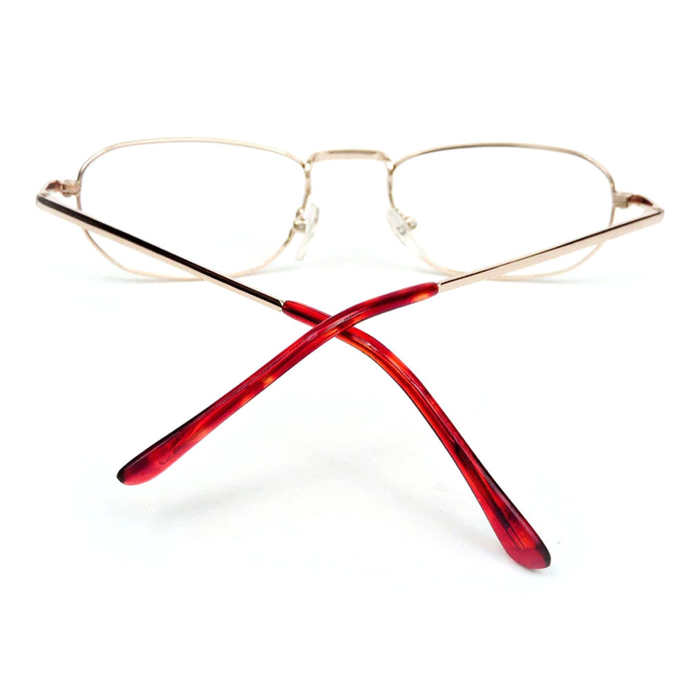 Tortoise Gold Round Metal Reading Glasses