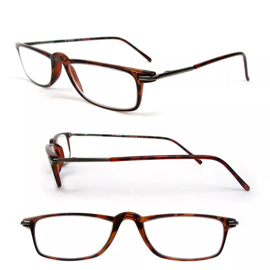 Reading Glasses Single Vision Rectangle Frame Lightweight Readers