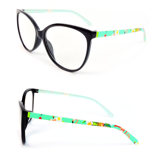 Cat Eye Oversized Frame Women's Reading Glasses