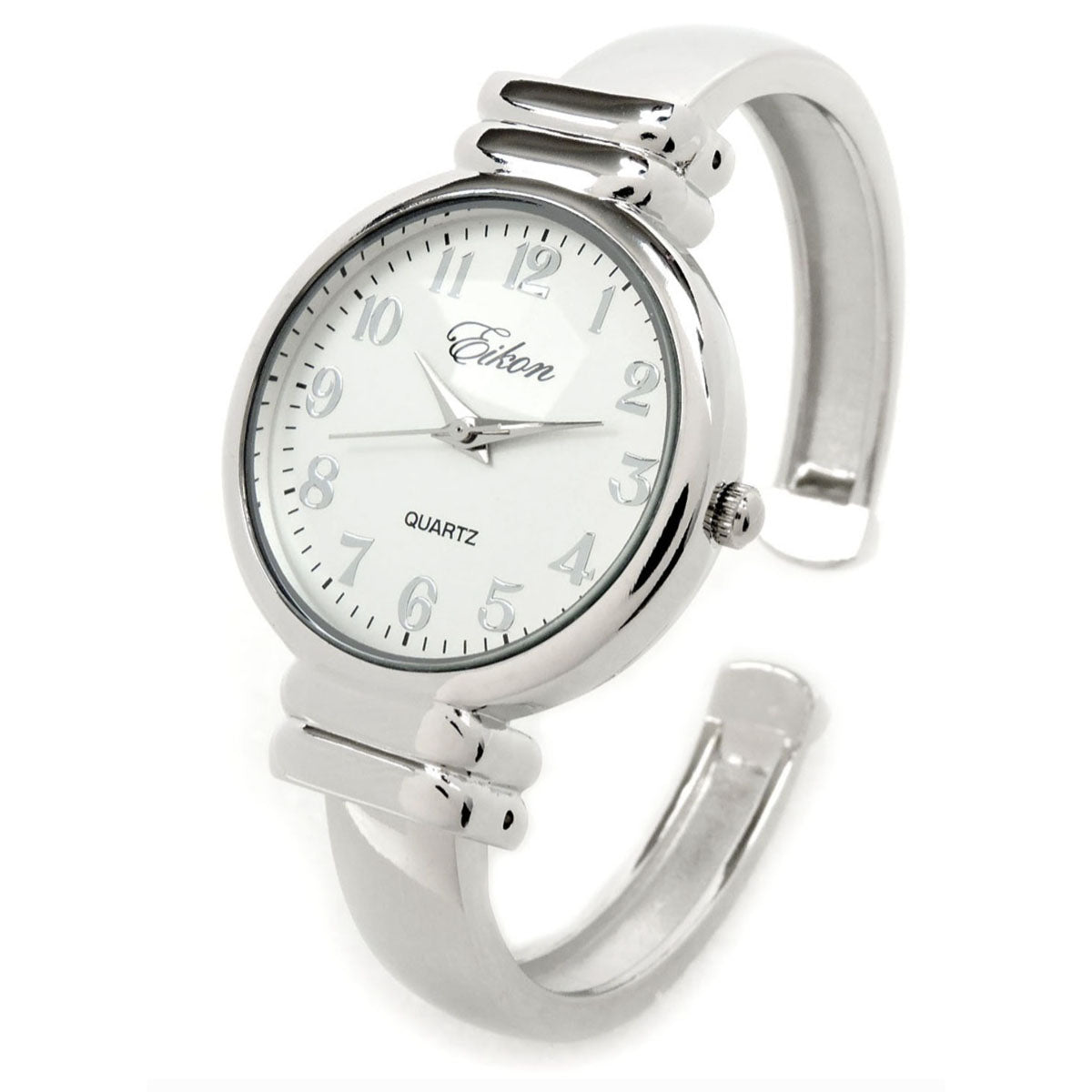 Eikon Slim Case Women's Bangle Cuff Watch