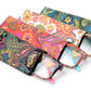 Reading Glasses w/ Paisley Pattern Springs Arms Fashion Readers + Matching Case