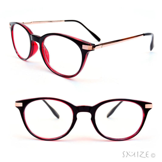 Reading Glasses Single Vision Classic Round Frame Vintage Style Readers