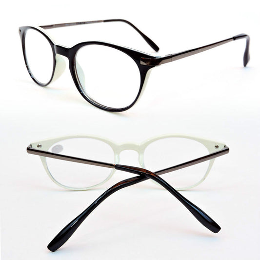 Reading Glasses Single Vision Classic Round Frame Vintage Style Readers