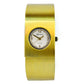 Brass Small Size Brushed Finish Women's Bangle Cuff Watch