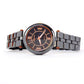 Geneva Women’s Ceramic Bracelet Watch – 34mm Case –Gun Black or White + Gift Box