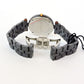 Geneva Women’s Ceramic Bracelet Watch – 34mm Case –Gun Black or White + Gift Box