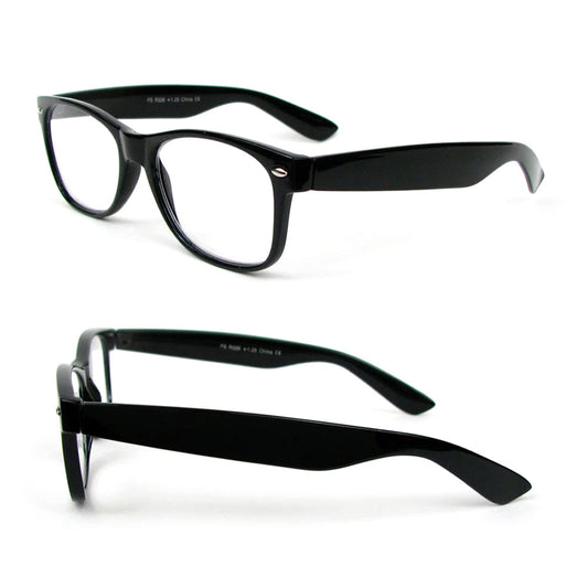 Classic Medium frame Reading Glasses Geek Retro Style Unisex Reders