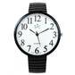 STC Super Large Face Stretch Band Watch for Seniors – Easy Read Dial