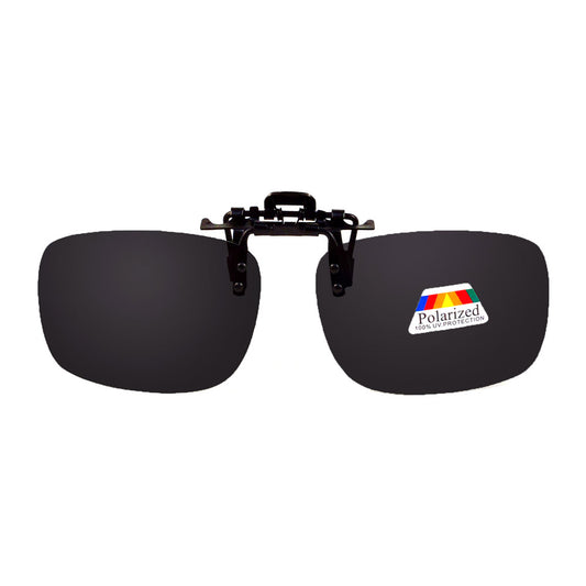 Clip-on Flip Up Polarized Sunglasses, Clip onto Over Eyeglasses