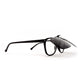 Clip-on Flip Up Polarized Sunglasses, Clip onto Over Eyeglasses
