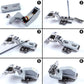 0.3W Universal Inner Hinge LED Sensor lamp Cupboard 3 LEDs Night light Auto ON/OFF Bulb, 1 PCS White Light, 1 PCS Warm White