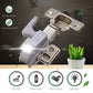 10 PCS 0.3W Universal Inner Hinge LED Sensor lamp Cupboard 3 LEDs Night light Auto ON/OFF Bulb, 10 PCS White Light, 10 PCS Warm White