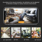 WiFi Wireless 1080P Network security Camera Wide-angle Recorder (Black)