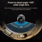 WiFi Wireless 1080P Network security Camera Wide-angle Recorder (Black)