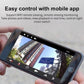 WiFi Wireless 1080P Network security Camera Wide-angle Recorder (Black)