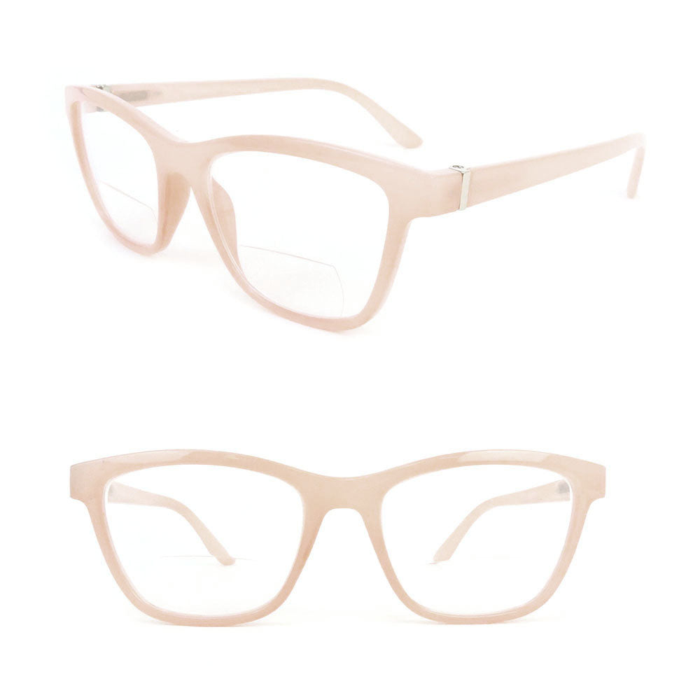 Bifocal Readers with Spring Temple Matte Finish Colorful Reading Glasses