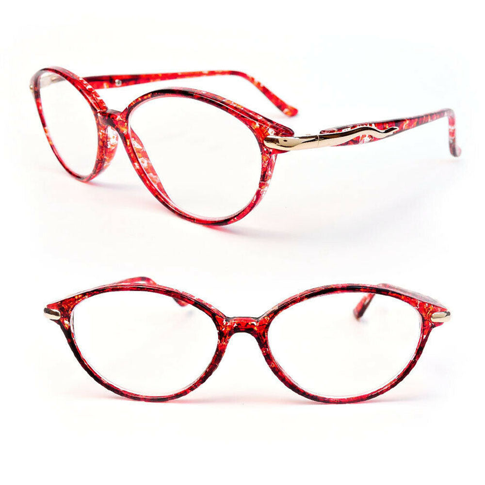 Cat Eye Colorful Tortoise Hipster Women's Reading Glasses