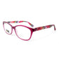Classic Frame Reading Glasses Colorful Arms Retro Vintage Style