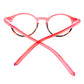 Clear Lenses Computer Glasses, Blue Light Blocking, Red Tortoise Fashion Glasses