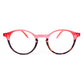 Clear Lenses Computer Glasses, Blue Light Blocking, Red Tortoise Fashion Glasses