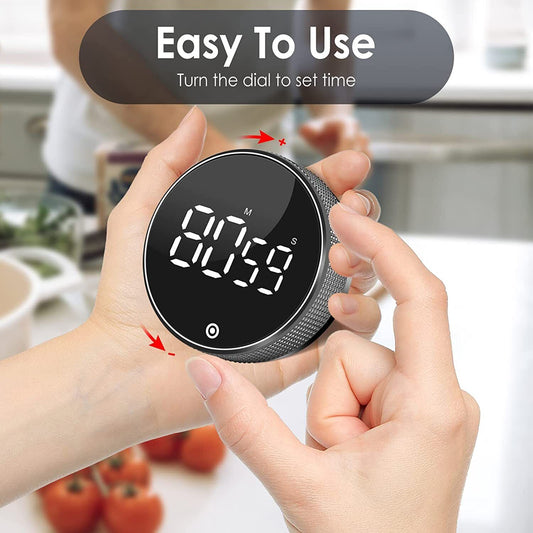 Digital Magnetic Timer with Large Display, Countdown Count-up Clock, for Any Purpose