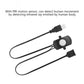 DC 5V/12V/24V USB Body Infrared PIR Motion Sensor Switch Human Motion Sensor Detector Switch For LED Light Strip, Black, White
