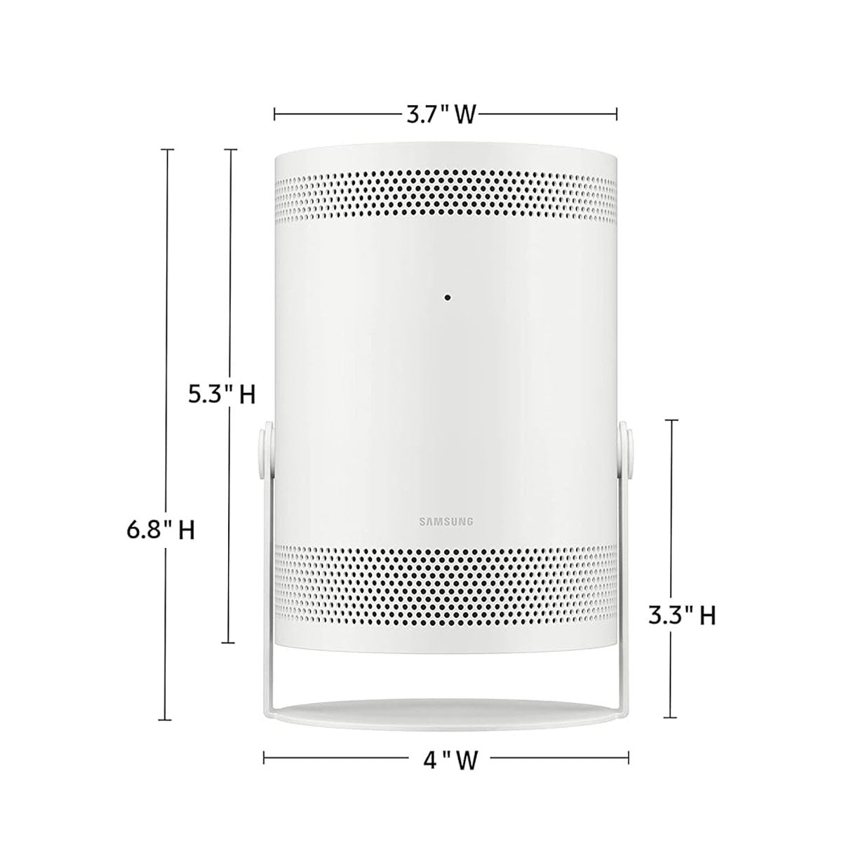 SAMSUNG The Freestyle FHD HDR Smart Portable Projector – 30"–100" – Tested & Updated