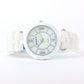 Geneva Women’s Ceramic Bracelet Watch – 34mm Case –Gun Black or White + Gift Box