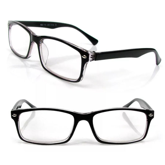 Classic Frame Reading Glasses Nerd Geek Style Readers