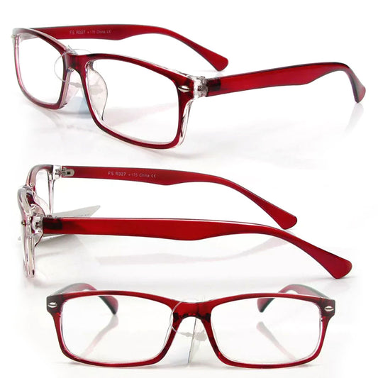 Classic Frame Reading Glasses Nerd Geek Style Readers