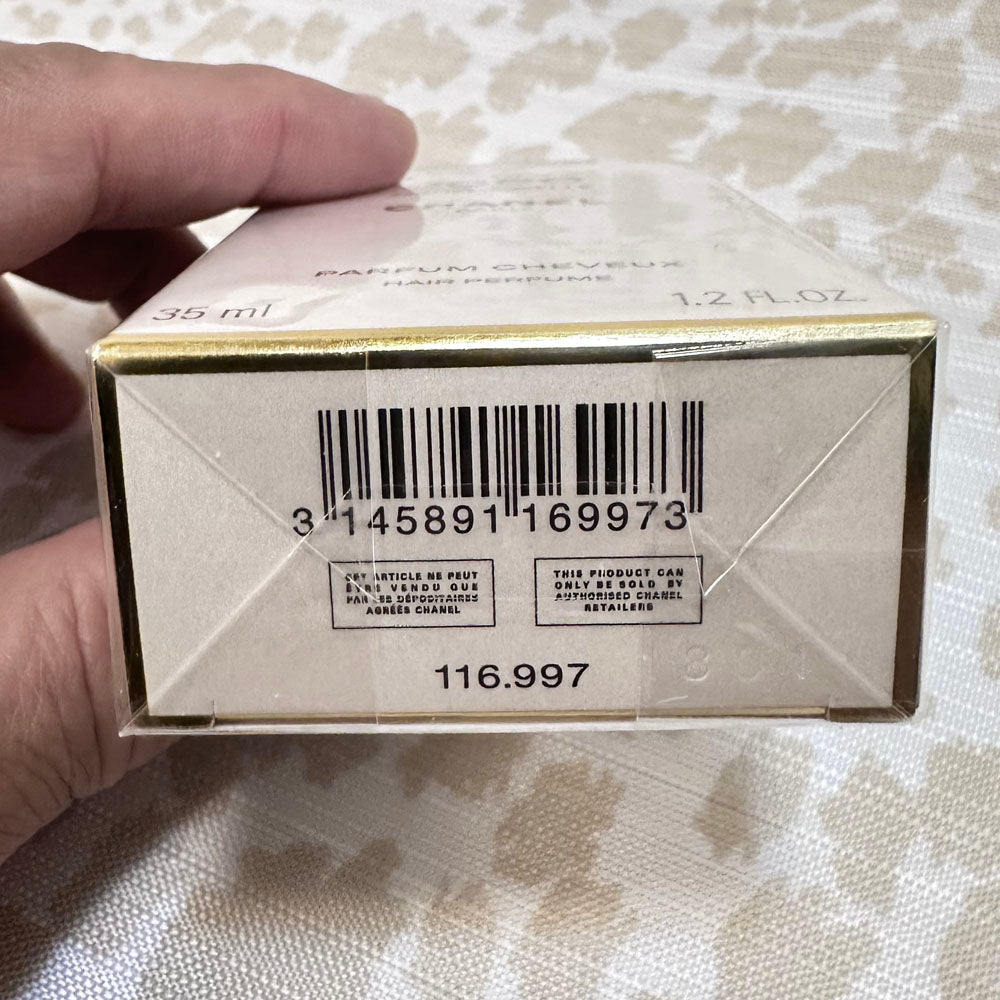 COCO Mademoiselle 1.2 oz / 35 ml Hair Perfume Cheveux - Sealed in Original Box
