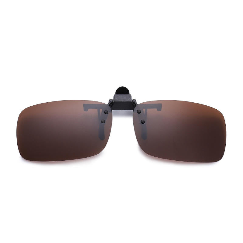 Clip-On Flip-Up Polarized Sunglasses for Glasses – UV Protection, Lightweight