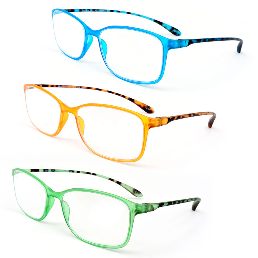 Super Light and Extremely Flexible Frame Frosted Matte Finish Reading Glasses