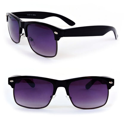 Retro Style Large Rectangle Frame Man or Women's Sunglasses