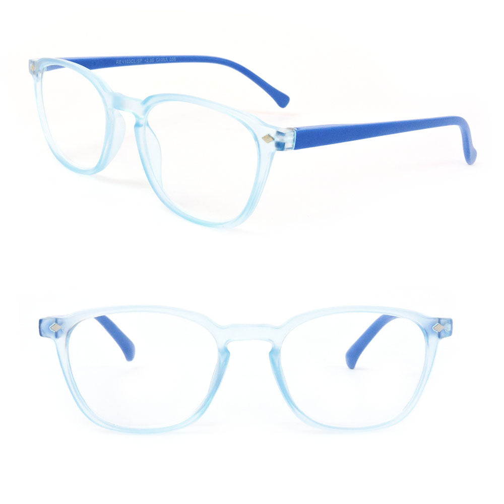 Reading Glasses Fashion Men and Women Readers Spring Hinge Glasses for Reading