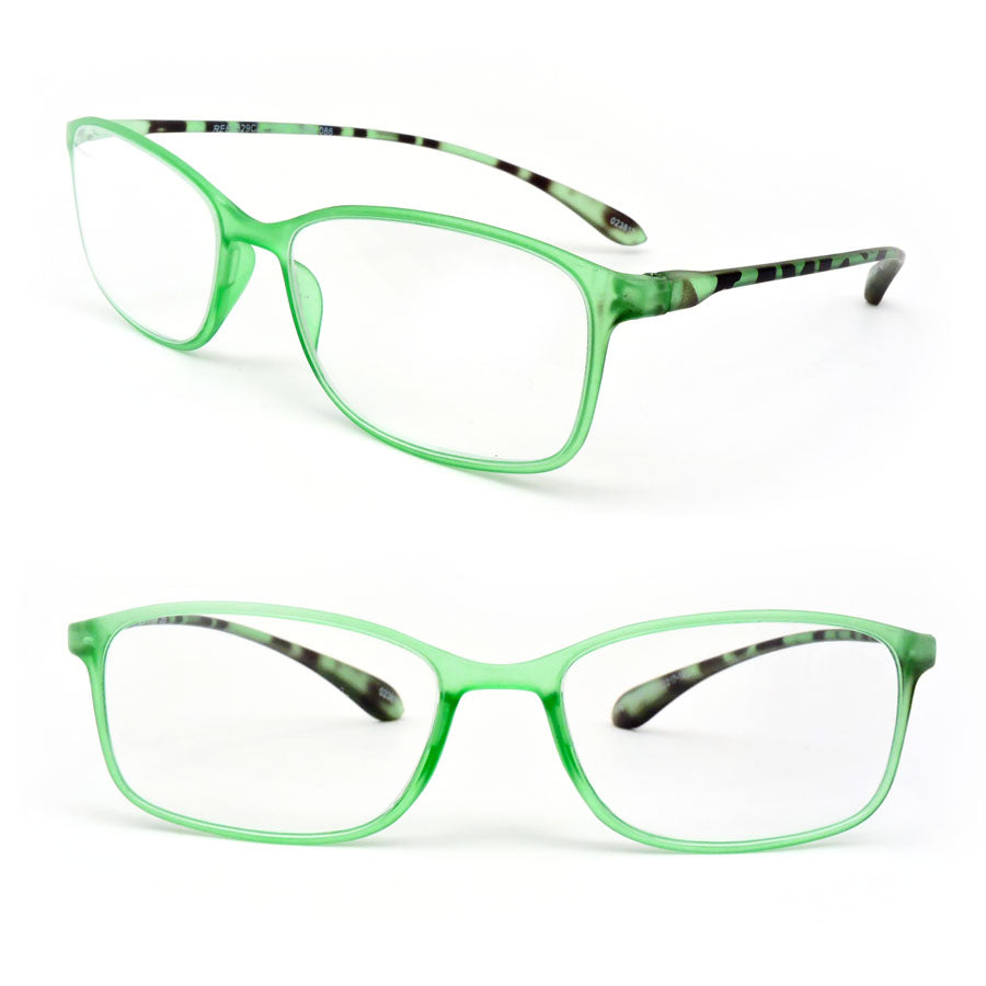 Super Light and Extremely Flexible Frame Frosted Matte Finish Reading Glasses