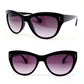 Oversized High Quality Cat Eye Black or Tortoise Women's Gradient Lenses Cateye Sunglasses