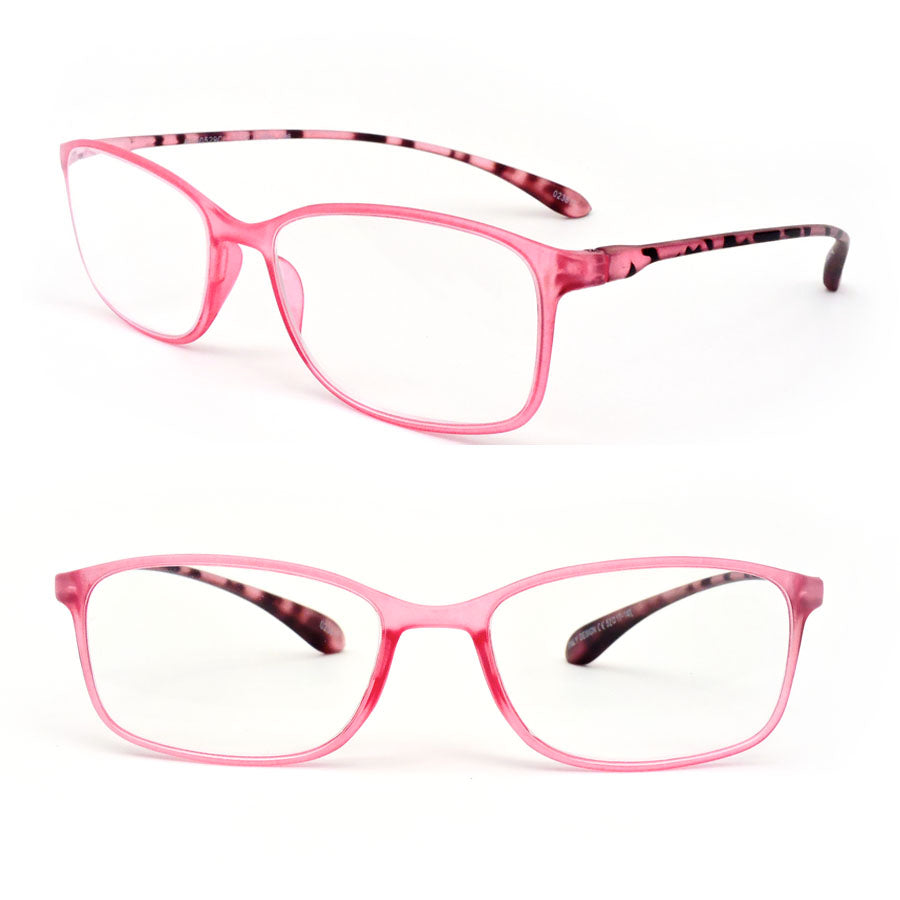 Super Light and Extremely Flexible Frame Frosted Matte Finish Reading Glasses