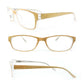 Reading Glasses Glitter Fashion Frame Sparkling Women's Readers + Case