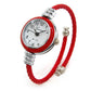 Geneva Cable Band Women's Small Size Bangle Cuff Watch