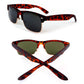 Retro Style Large Rectangle Frame Man or Women's Sunglasses